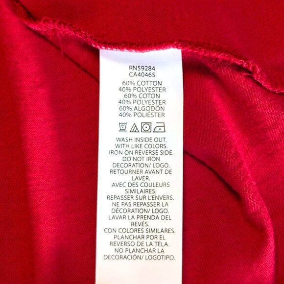 The Children's Place Skater Dress 12-18 Months Red Long Sleeve Ruffles Holiday - Picture 6 of 6